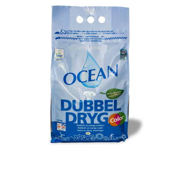 TVÄTTMEDEL REFILL PARFYMERAD   OCEAN 3,5KG