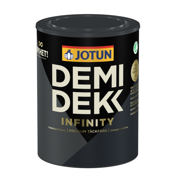 TÄCKFÄRG DEMIDEKK INFINITY BAS VIT 0,68L