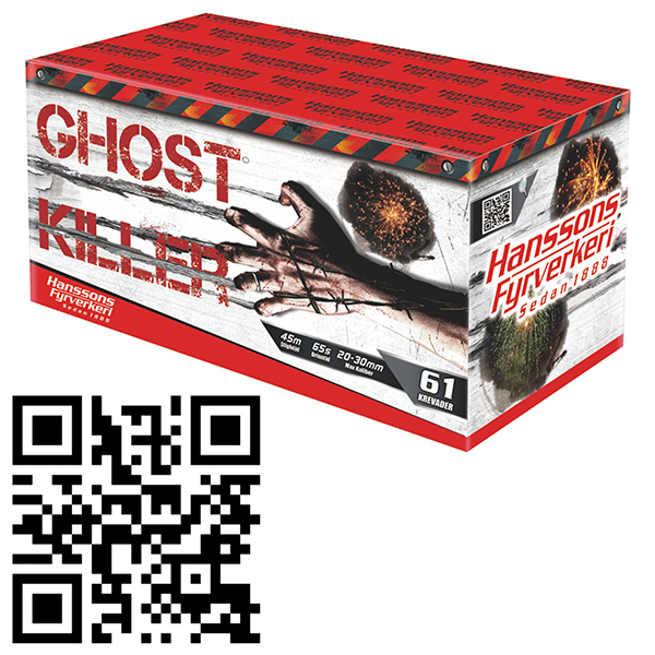 FYRVERKERIBOX GHOST KILLER 61 61'S