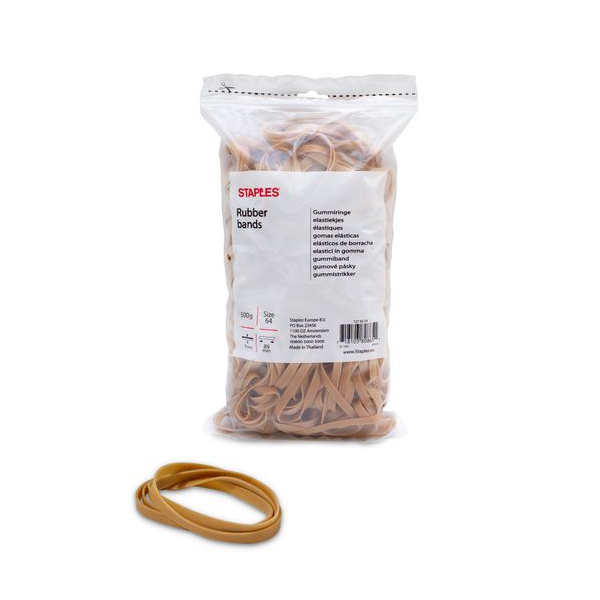GUMMIBAND STAPLES 90X6,35MM
