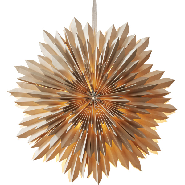 PAPPERSSTJÄRNA ICE BEIGE 50CM