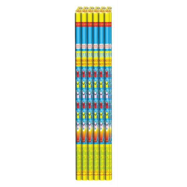 FYRVERKERI MARKPJÄS ROMERSKA LJUS 12 PACK