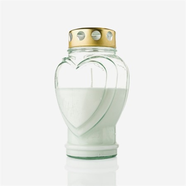 GRAVLJUS HJÄRTA GLAS