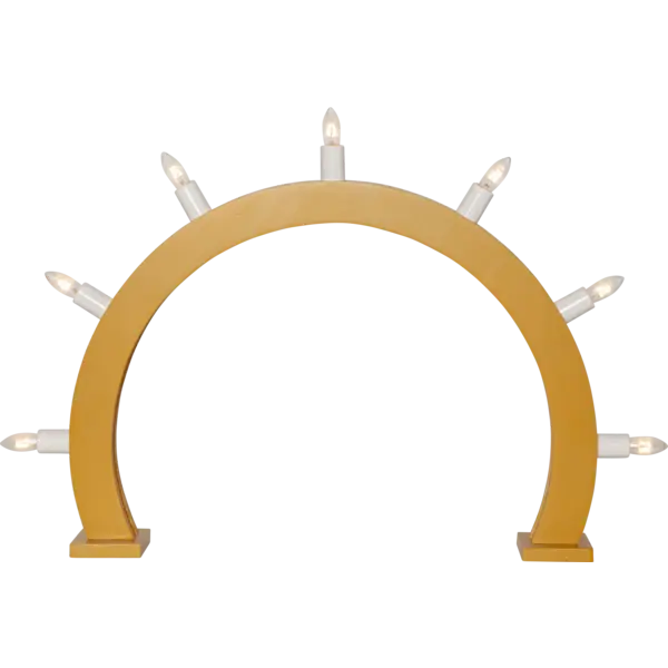 LJUSSTAKE CRISP GUL 7 LJUS 48X 6X32