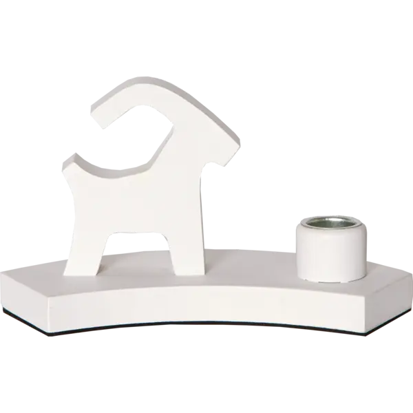 LJUSSTAKE BRUSE VIT/VIT 18X6X10