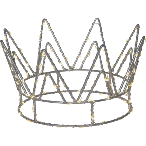 BORDSDEKORATION CROWN 701-11 SILVER 12LMP