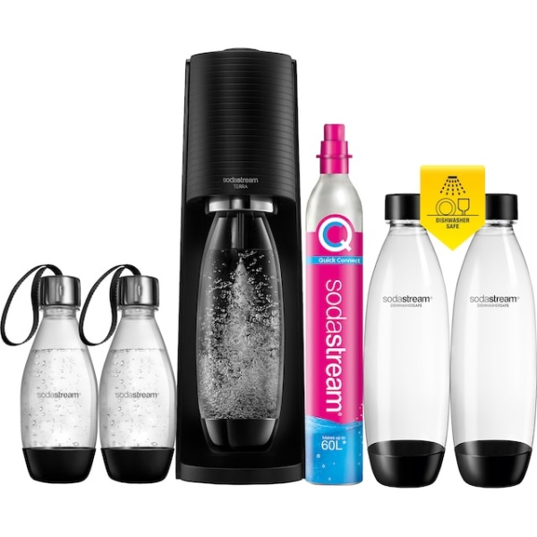 CO2 MASKIN TERRA GIGA PACK SVART SODASTREAM