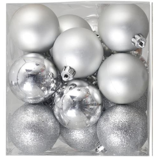 JULGRANSKULOR 60MM SILVER 20/F P